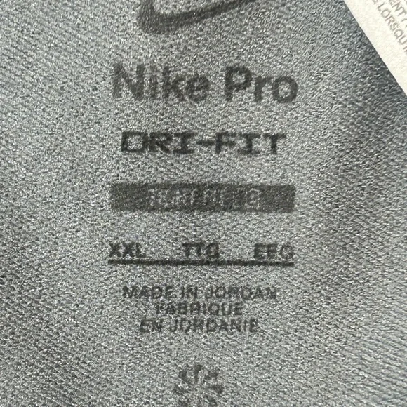 NWOT Nike Pro Dri-FIT Compression Tights Gray Training Leggings Mens XXL - Picture 5 of 11